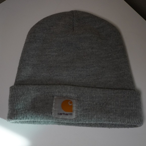 Carhartt Other - Carhartt Knit Beanie Hat Grey Acrylic One Size RN 14806 + A18HGY Made in USA